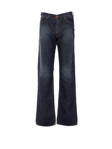 Jeans Faconnable in Cotone e Lino Denim Medio