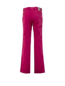 Pantaloni Barba Napoli in Cotone Magenta