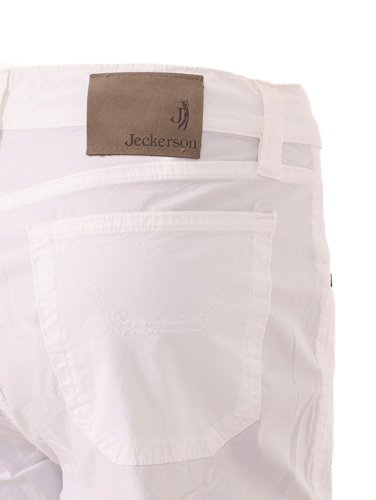 Pantalone Jeckerson in Cotone Bianco