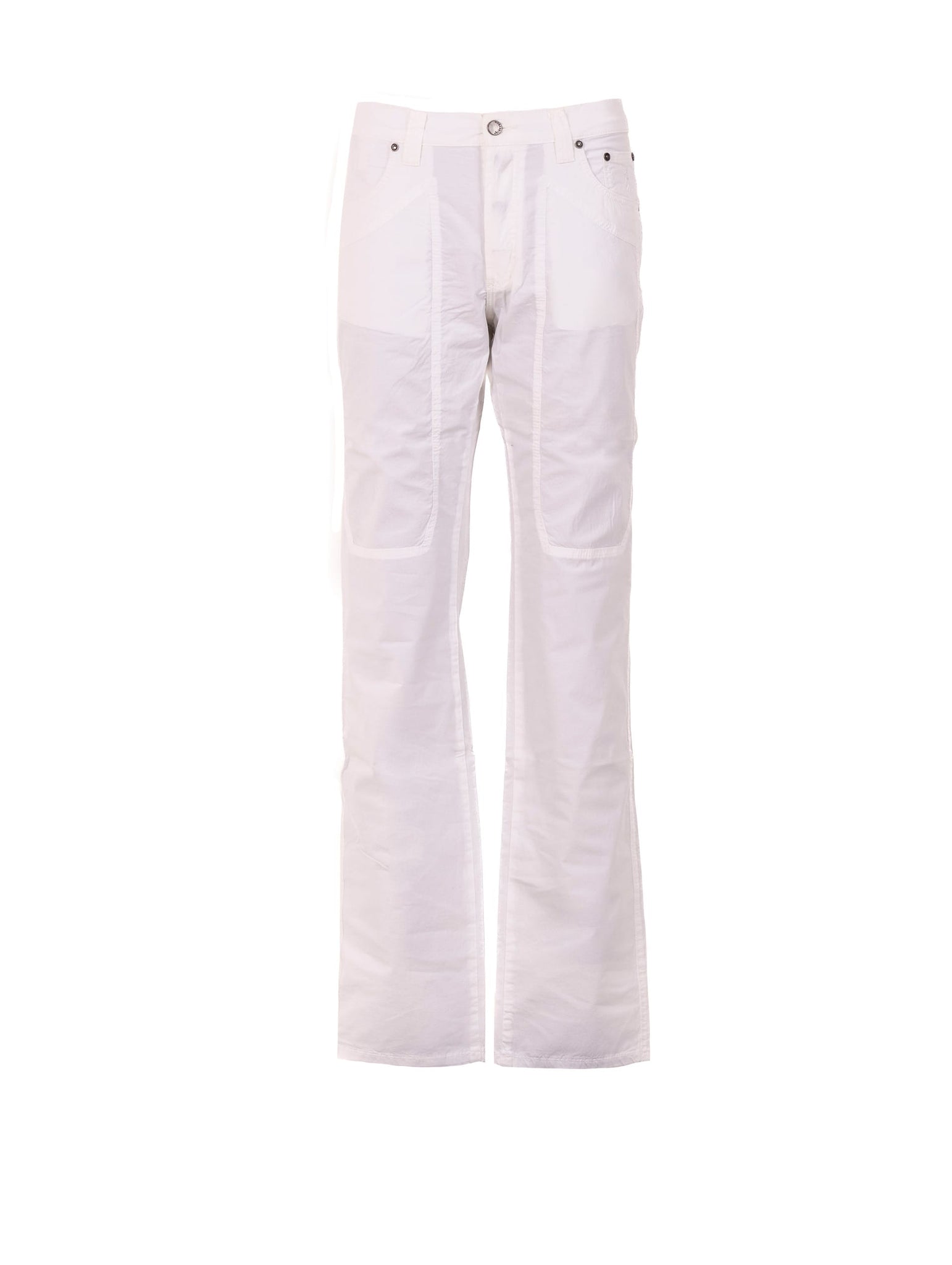 Pantalone Jeckerson in Cotone Bianco