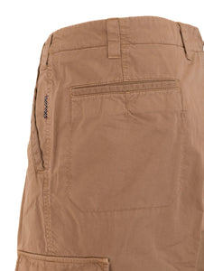 Pantalone Burberry in Cotone Cammello