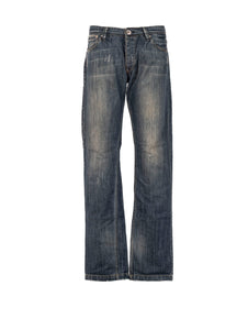 Jeans Datch con Borchie Denim Medio