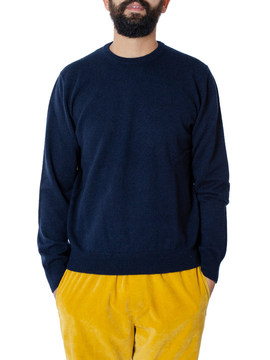 Zanieri cashmere Girocollo Cashmere Blu
