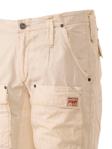 Pantalone Jaggy in Cotone Panna