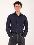 Tecno Camicia Orian Antibatterica Blu