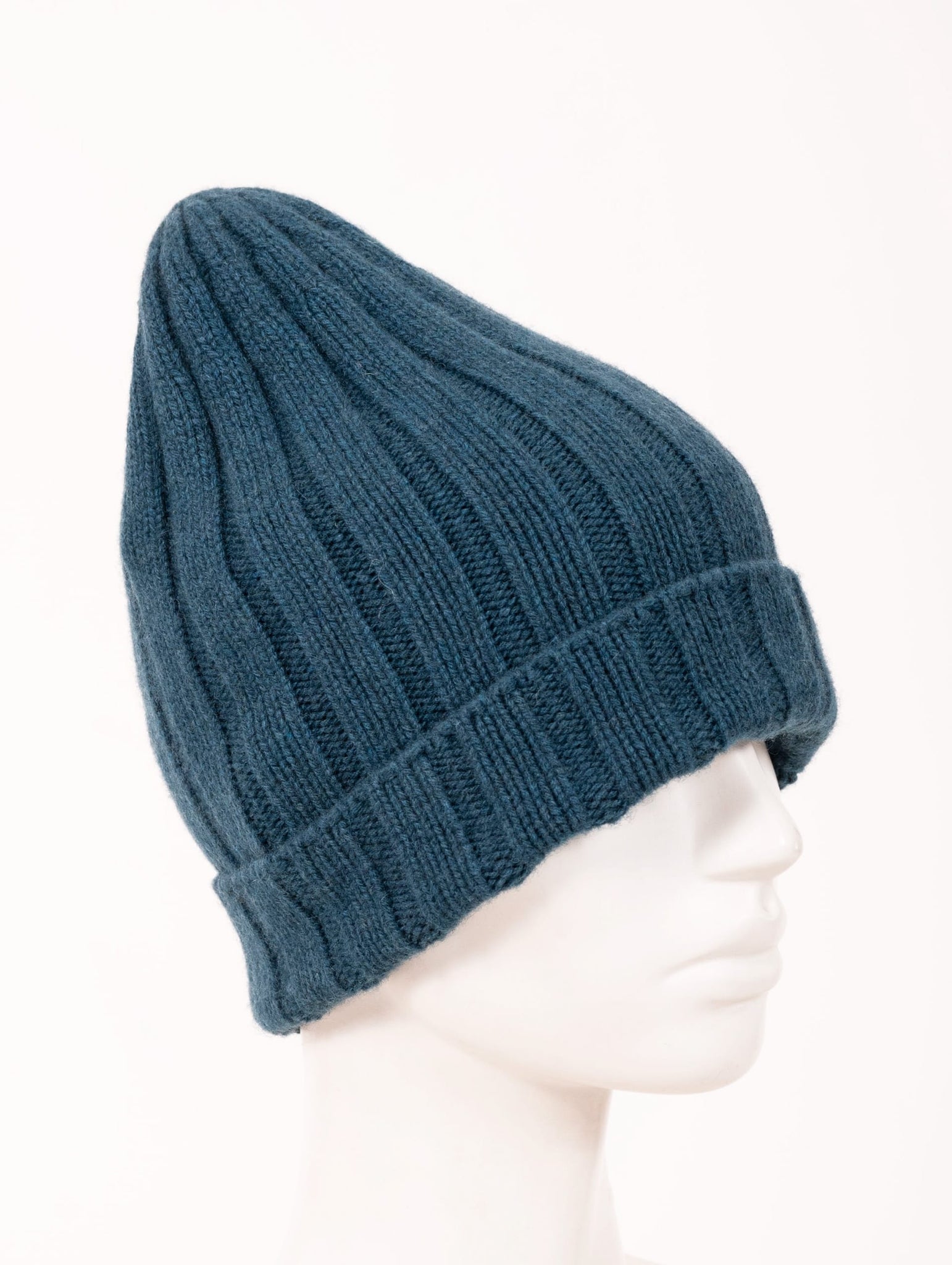 Cappello Daniele Fiesoli in Cashmere Petrolio