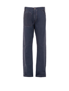 Pantalone Aeronautica Militare in Cotone Blu