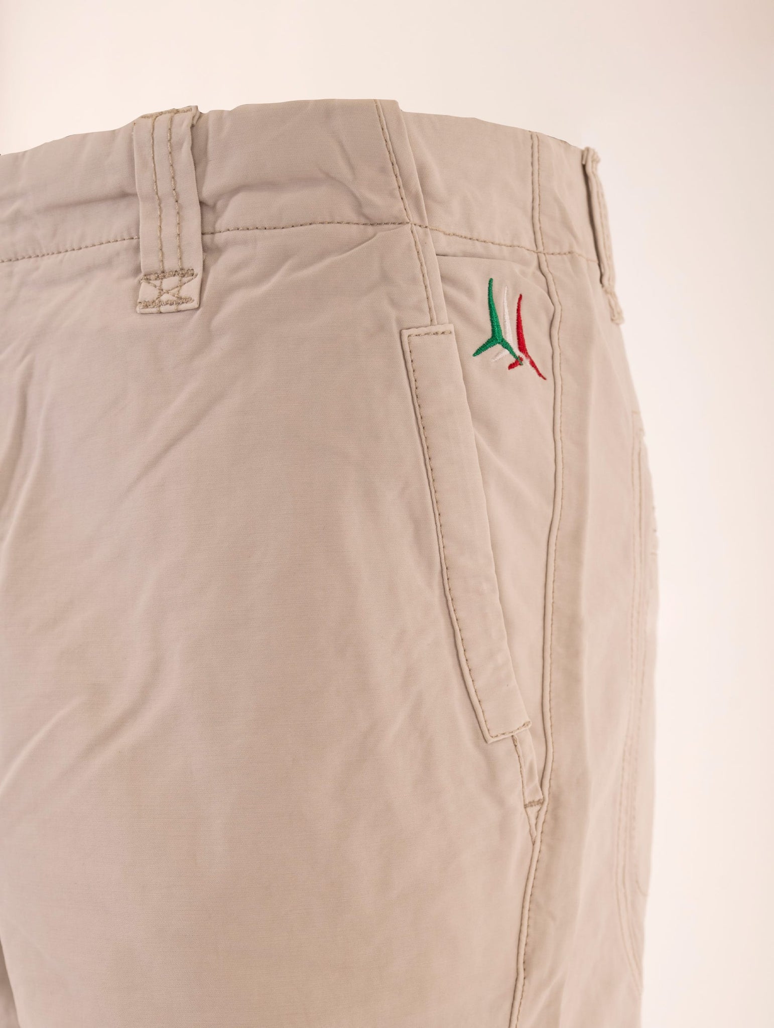 Pantalone Aeronautica Militare in Cotone Beige