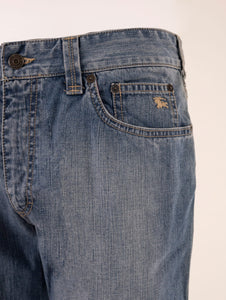 Jeans Burberry in Denim Delavè Medio