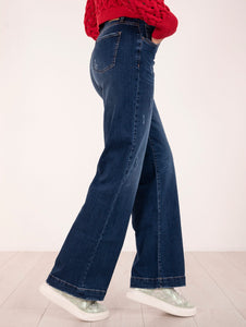 Jeans Wide Leg Mila J-cube Denim Scuro