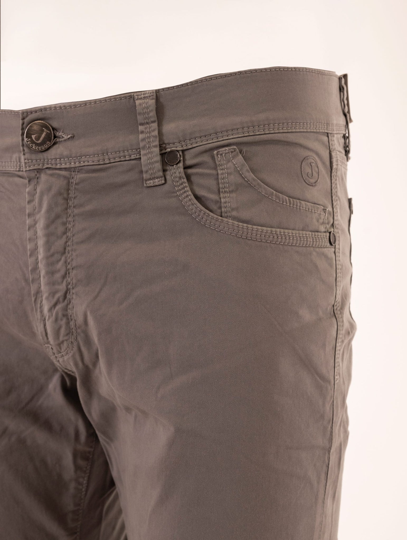 Pantalone Jeckerson in Cotone Grigio