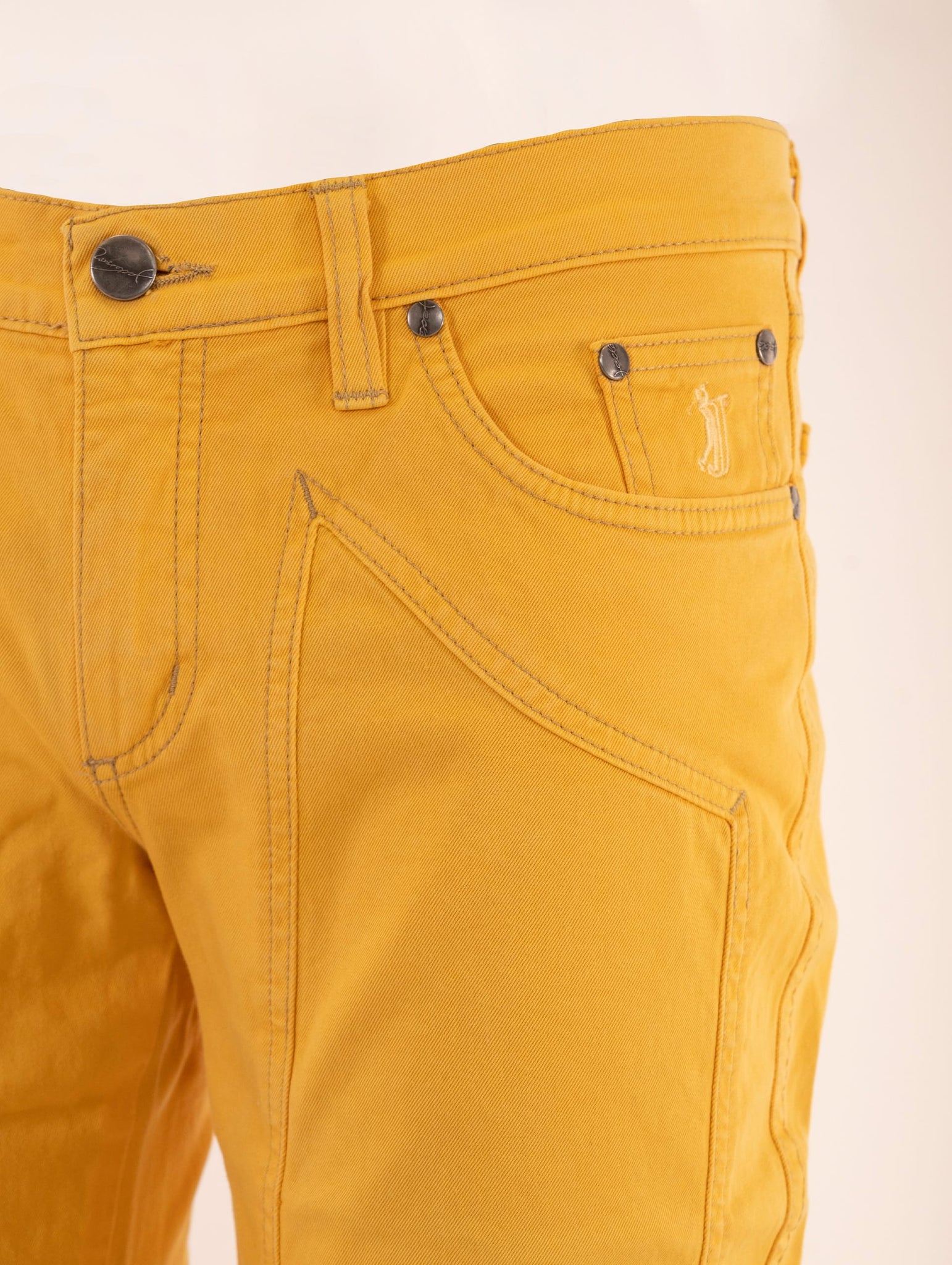 Pantalone Jeckerson in Cotone Giallo