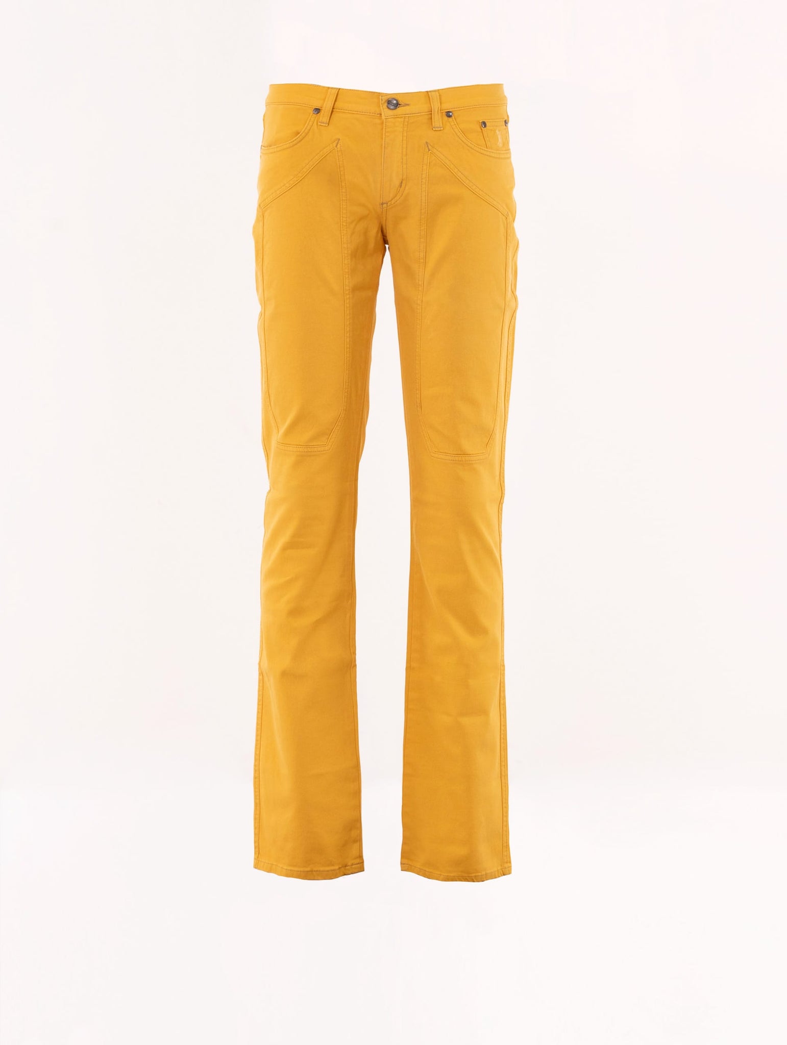 Pantalone Jeckerson in Cotone Giallo