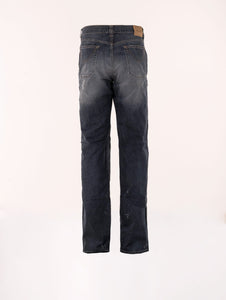 Jeans Jeckerson in Cotone con Rotture Denim Scuro