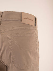 Pantalone Jeckerson in Cotone Fango