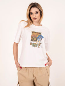 T-Shirt Dick Carrol Roy Roger's Bianca