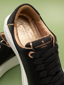 Sneakers London Alexander Smith in Pelle Nera