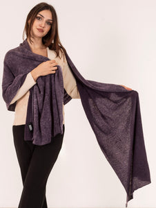 Sciarpa Alpha Studio in Mohair Iris