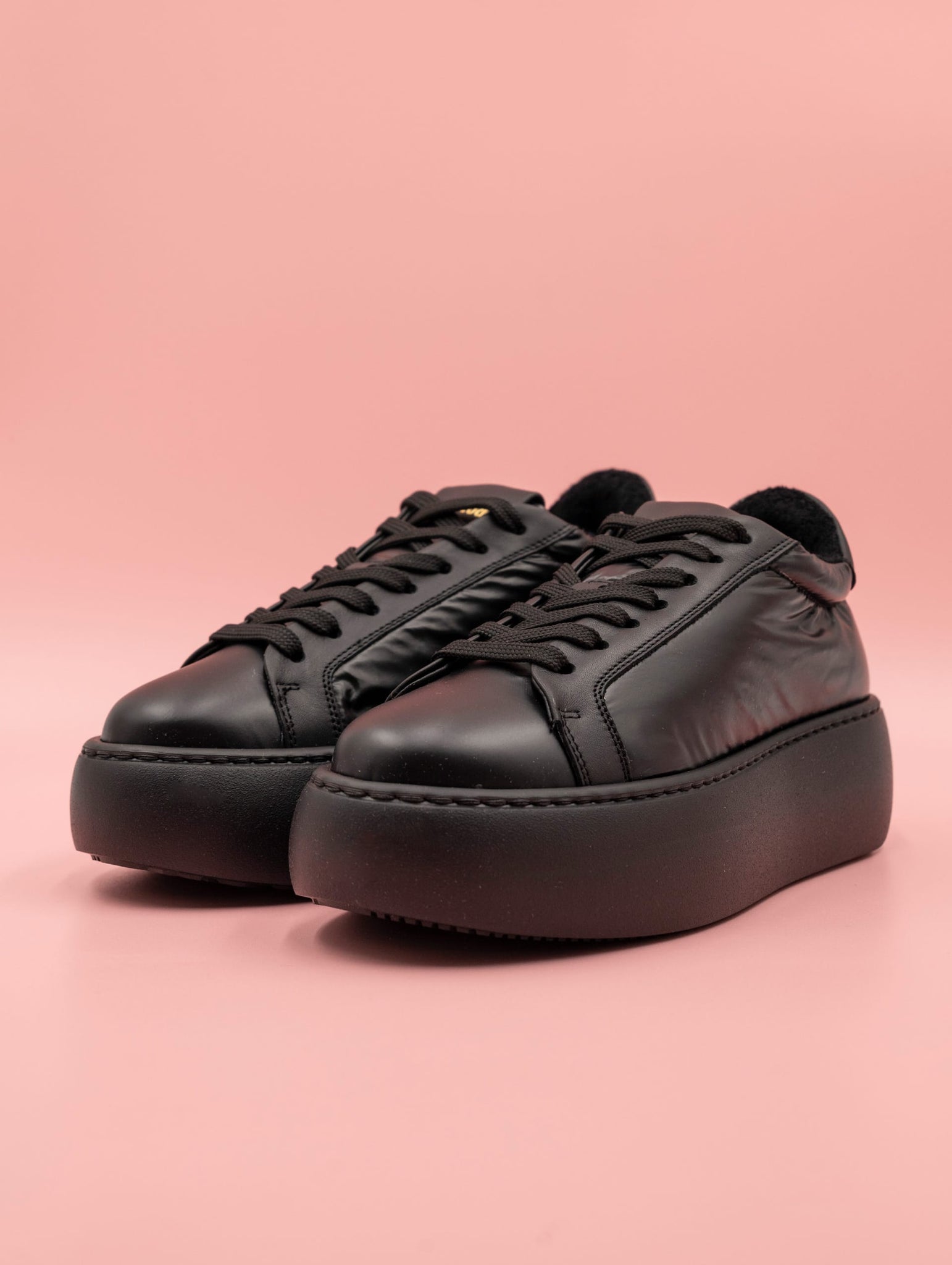 Sneakers Bolla Barracuda in Pelle Nera