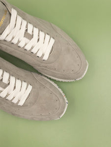 Sneakers Vintage Barracuda in Suede Grigia