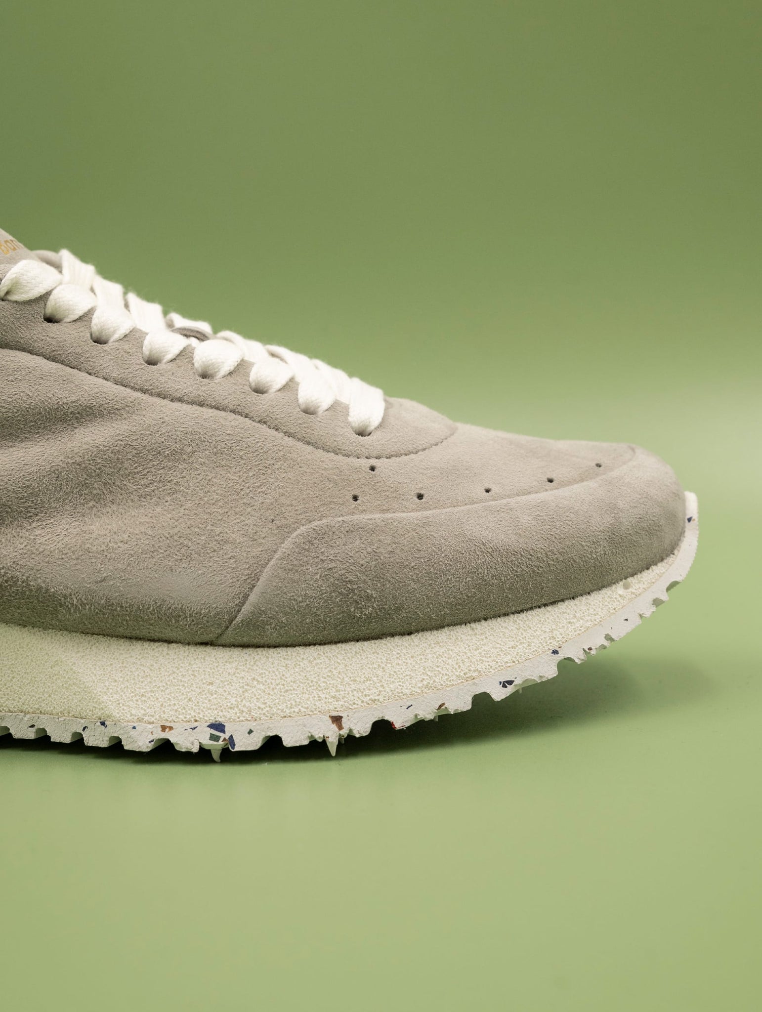 Sneakers Vintage Barracuda in Suede Grigia