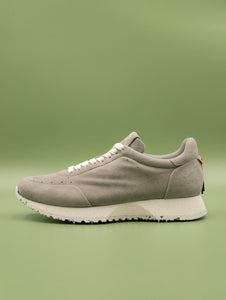 Sneakers Vintage Barracuda in Suede Grigia