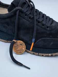 Sneakers Vintage Barracuda in Suede Navy