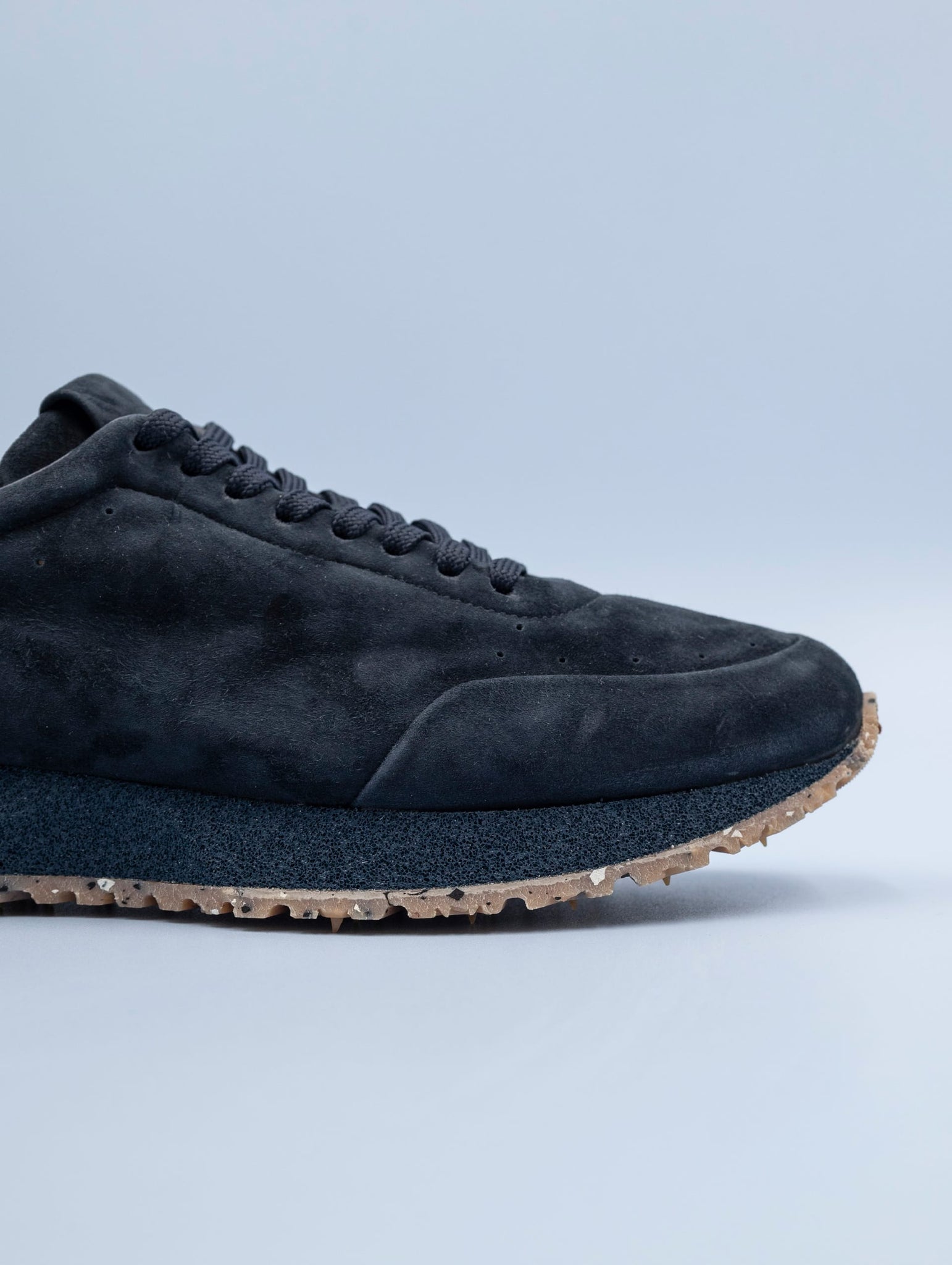 Sneakers Vintage Barracuda in Suede Navy