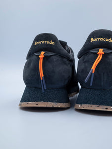 Sneakers Vintage Barracuda in Suede Navy