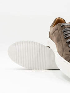 Sneakers Berwick 1707 in Suede Cioccolato