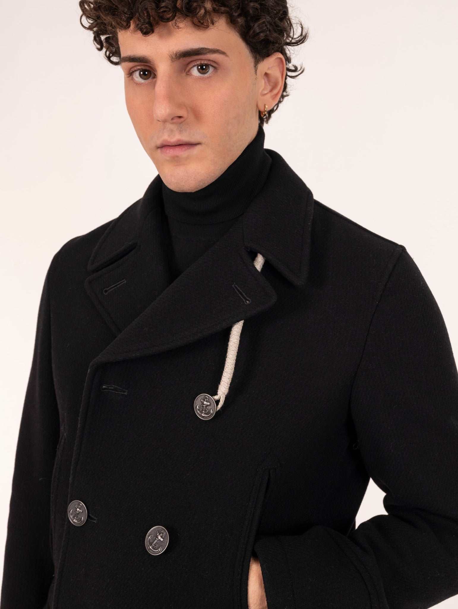 Peacoat Camplin ¾ Nero