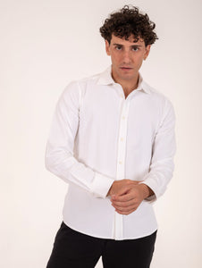 Camicia Circolo 1901 in Jersey Bianco