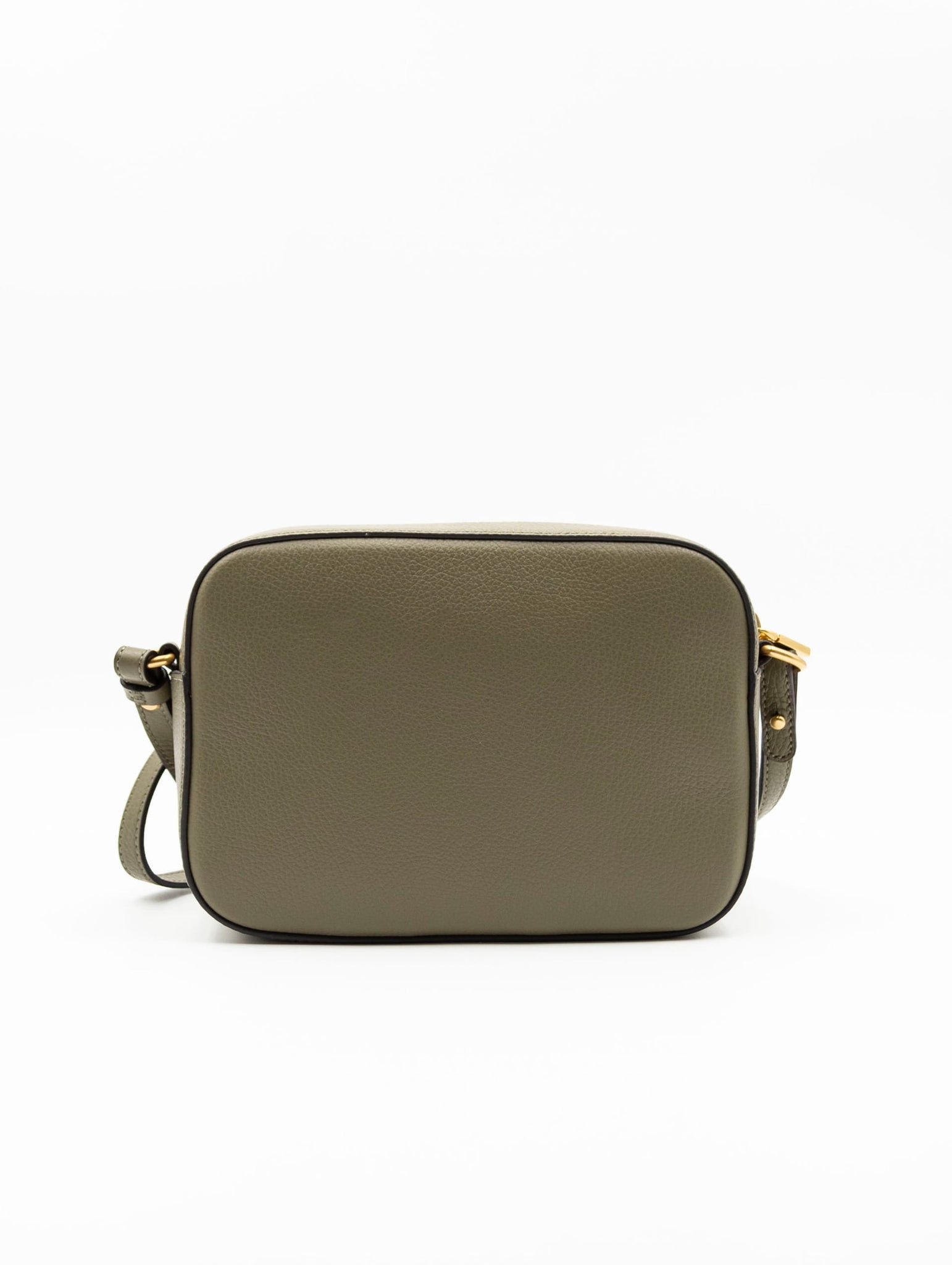 Borsa Coccinelle Beat in Pelle Martellata Verde