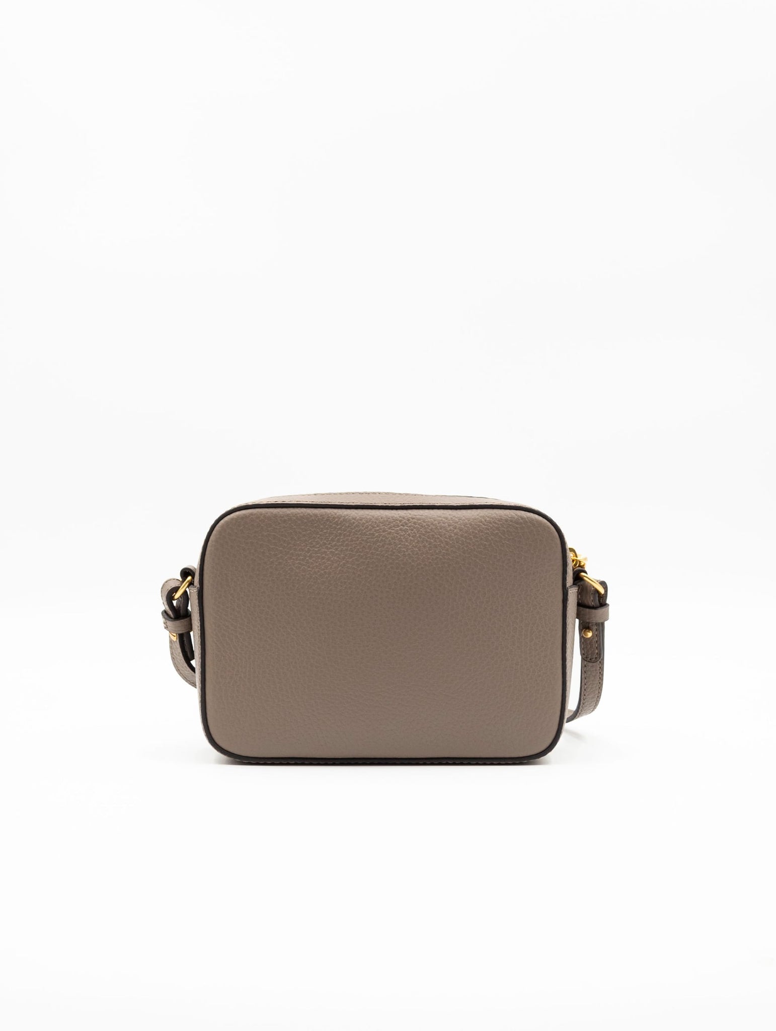 Minibag Coccinelle Beat in Pelle Martellata Taupe