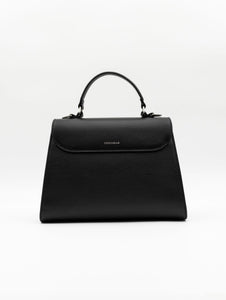 Borsa Dew Coccinelle in Pelle Martellata Nero