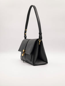 Borsa Dorian Coccinelle in Pelle Nera