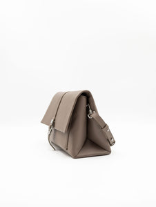 Minibag Coccinelle Dorian Ticolor in Camoscio Taupe