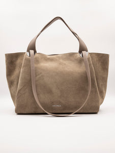 Borsa Oliver Coccinelle in Suede Taupe