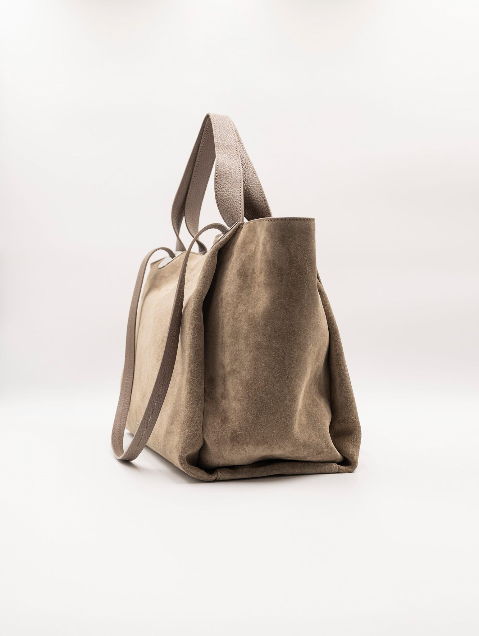 Borsa Oliver Coccinelle in Suede Taupe