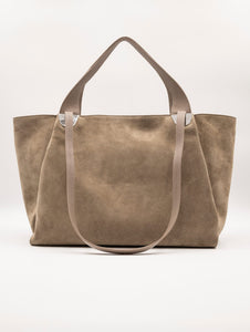 Borsa Oliver Coccinelle in Suede Taupe