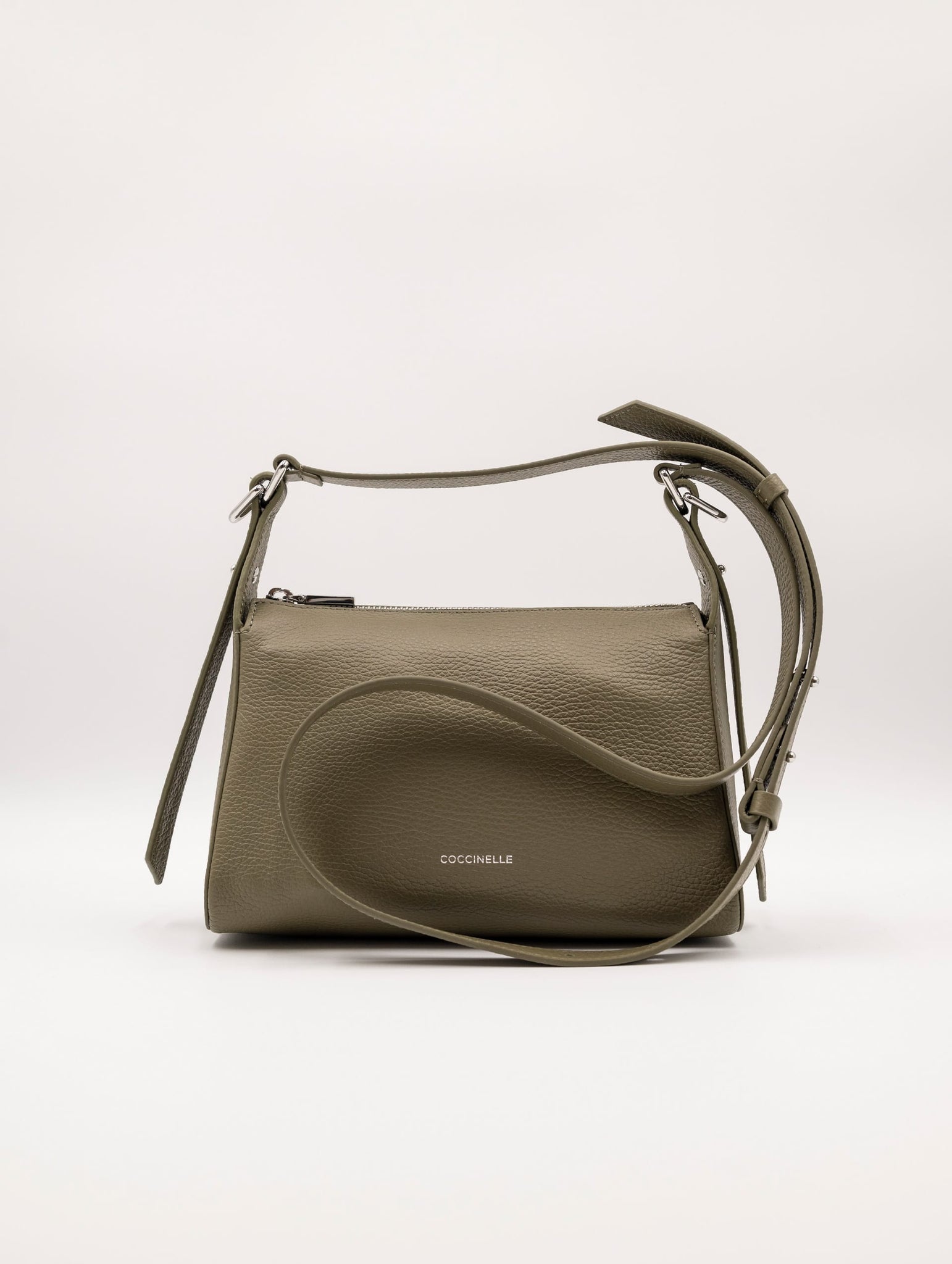 Borsa Bishop Coccinelle in Pelle Militare