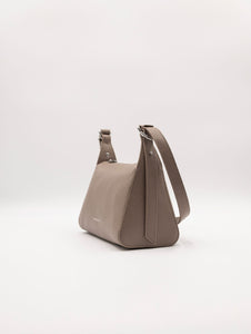 Borsa Bishop Coccinelle in Pelle Taupe