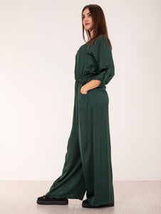 Jumpsuit Daniele Fiesoli in Viscosa Verde