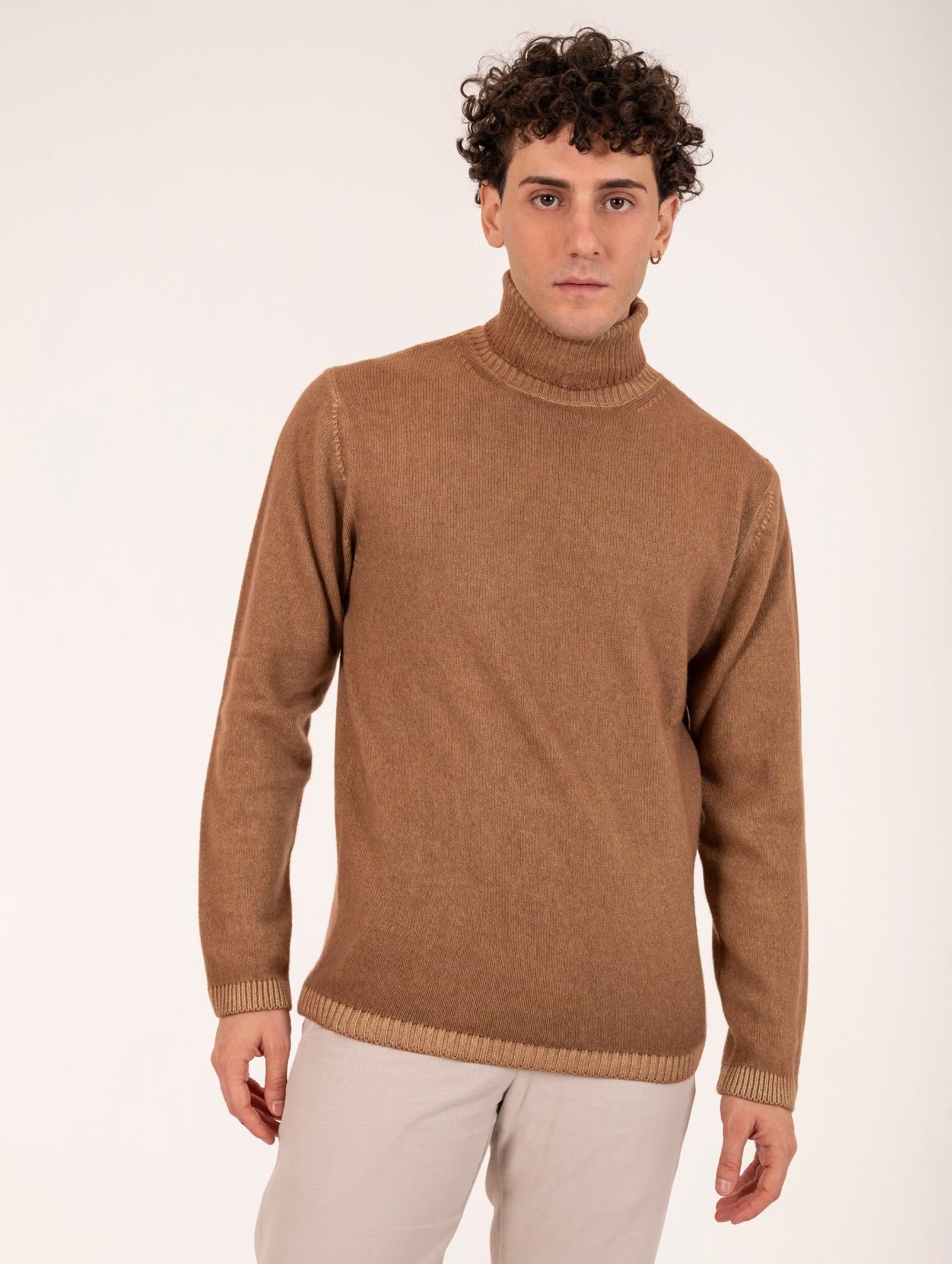 Dolcevita Daniele Fiesoli in Eco Cashmere Noce