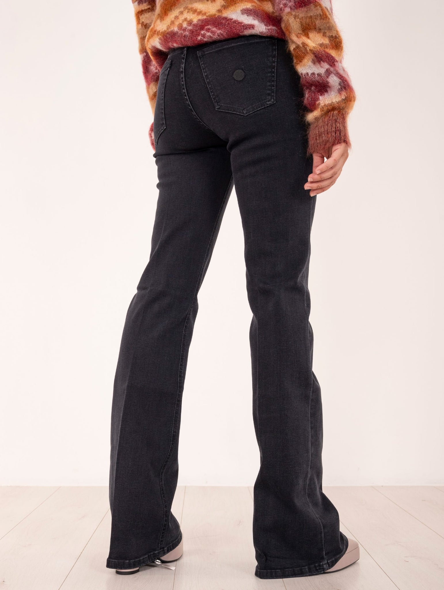 Denim Breda Don The Fuller in Cotone Nero