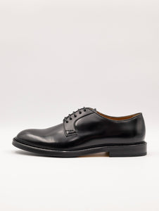 Derby Doucal's Sfoderata in Pelle Nero