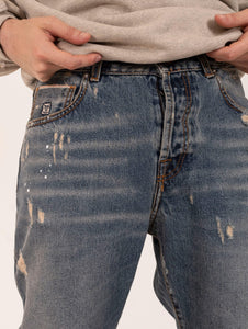 Jeans Mike Eight Ross in Denim Dirty Medio