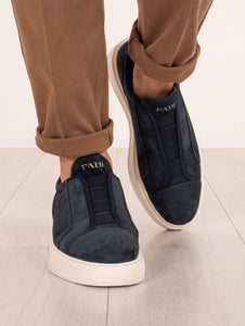 Sneaker Fabi in Suede Navy