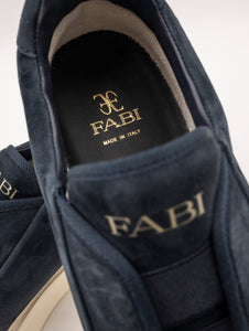 Sneaker Fabi in Suede Navy