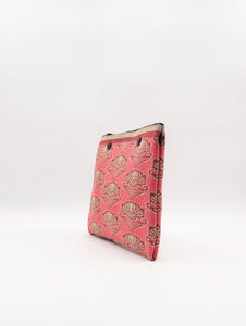 Pochette Liberty Fri-Yay in Maglia Rosa e Beige